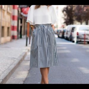 Super Trendy Nautical Skirt